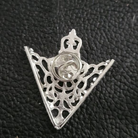 Western filigree collar tip lapel pins - Picture 5 of 5